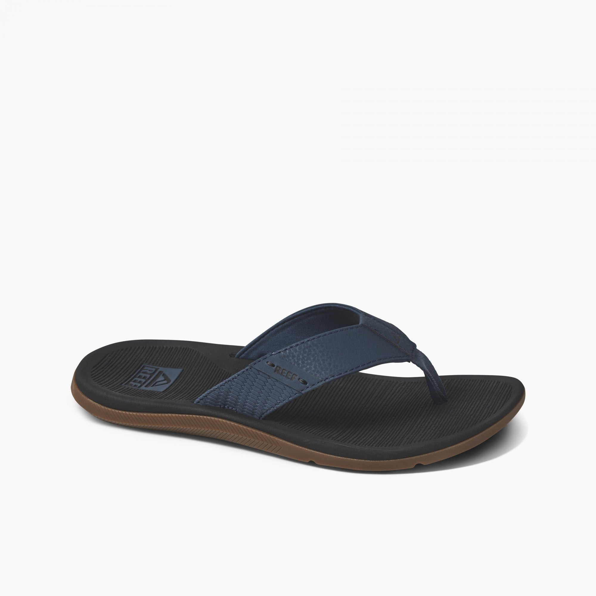 Men\'s Beach Sandals - Reef Santa Ana - Orion Black - Angle