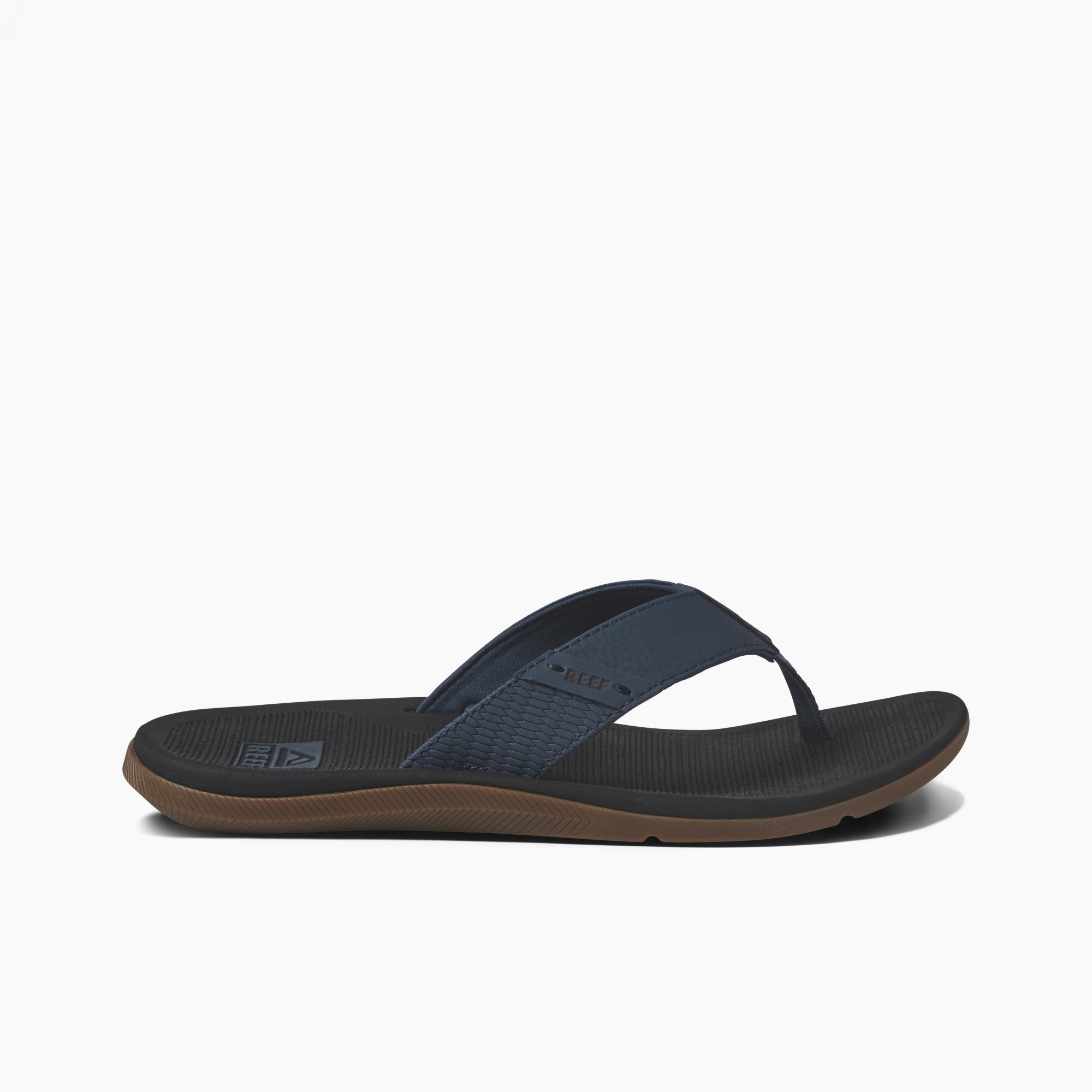 Men\'s Beach Sandals - Reef Santa Ana - Orion Black - Side