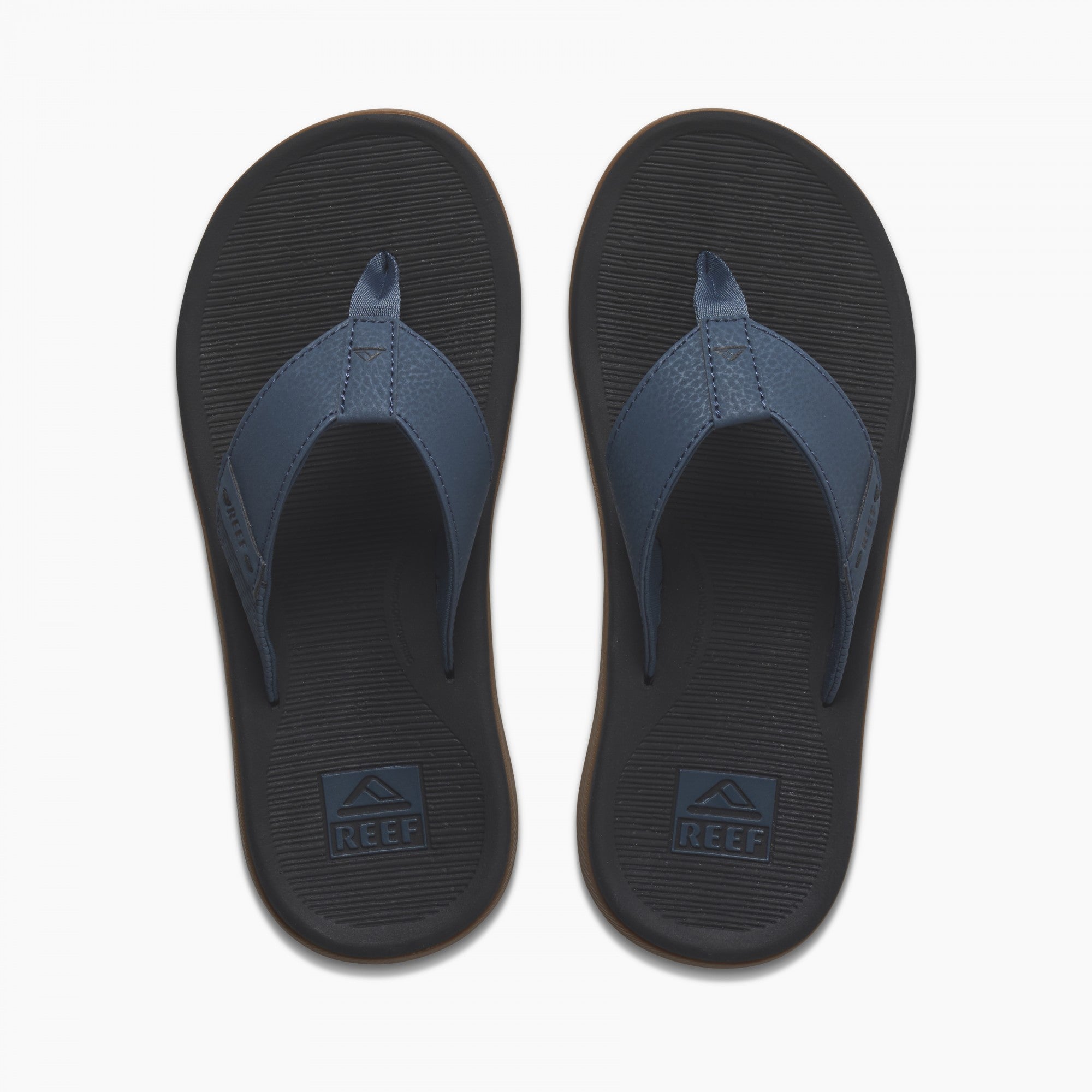 Men\'s Beach Sandals - Reef Santa Ana - Orion Black - Top