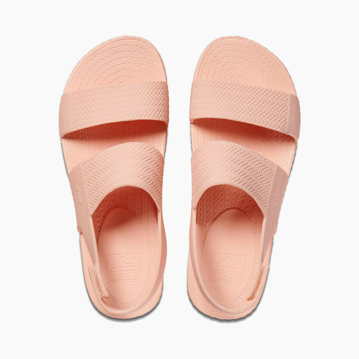 Reef Water Vista Women\'s Beach Sandals - Pale Peach - Top