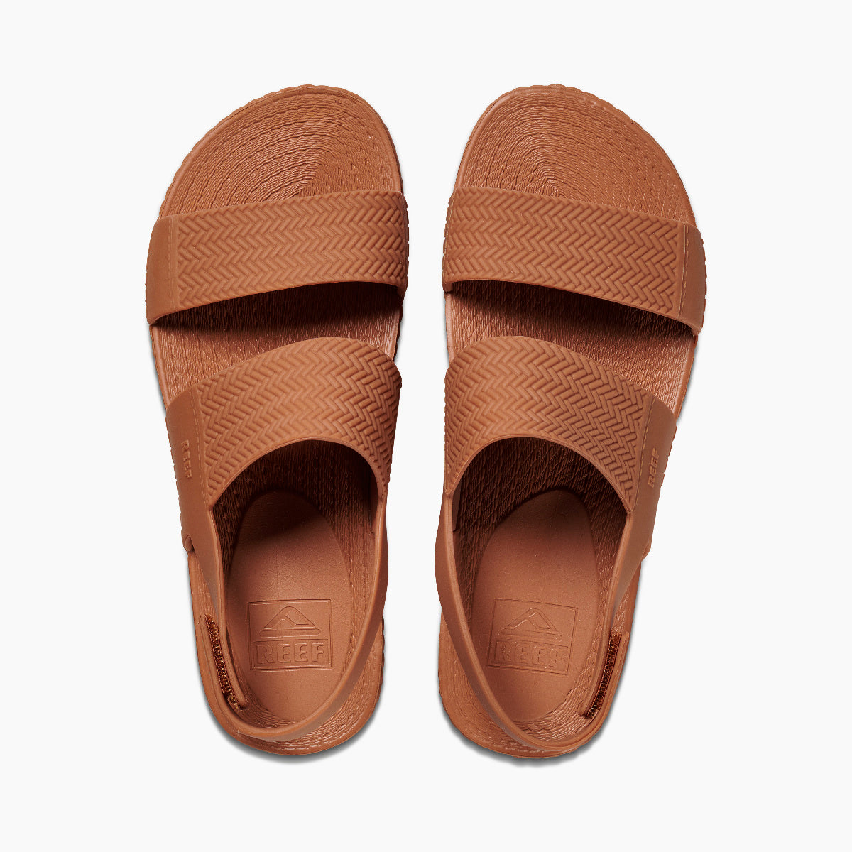 Reef Water Vista Women\'s Beach Sandals - Adobe - Top