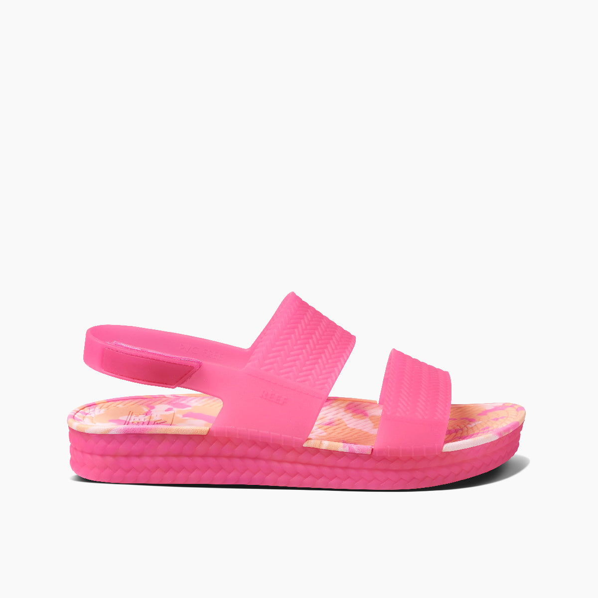 Reef Water Vista Women\'s Beach Sandals - Marbled Pink - Side