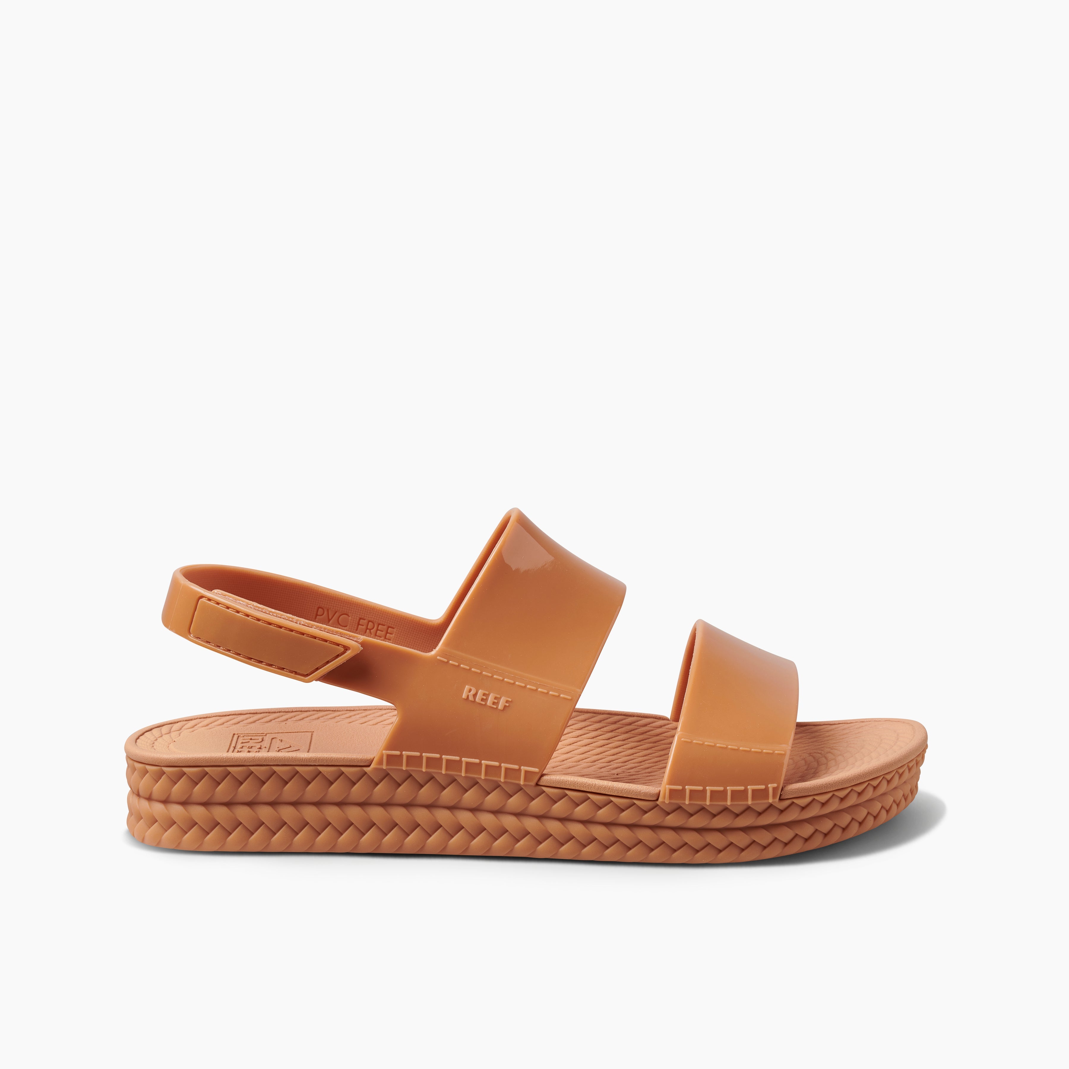 Reef Water Vista Women\'s Beach Sandals - Natural Shine - Side