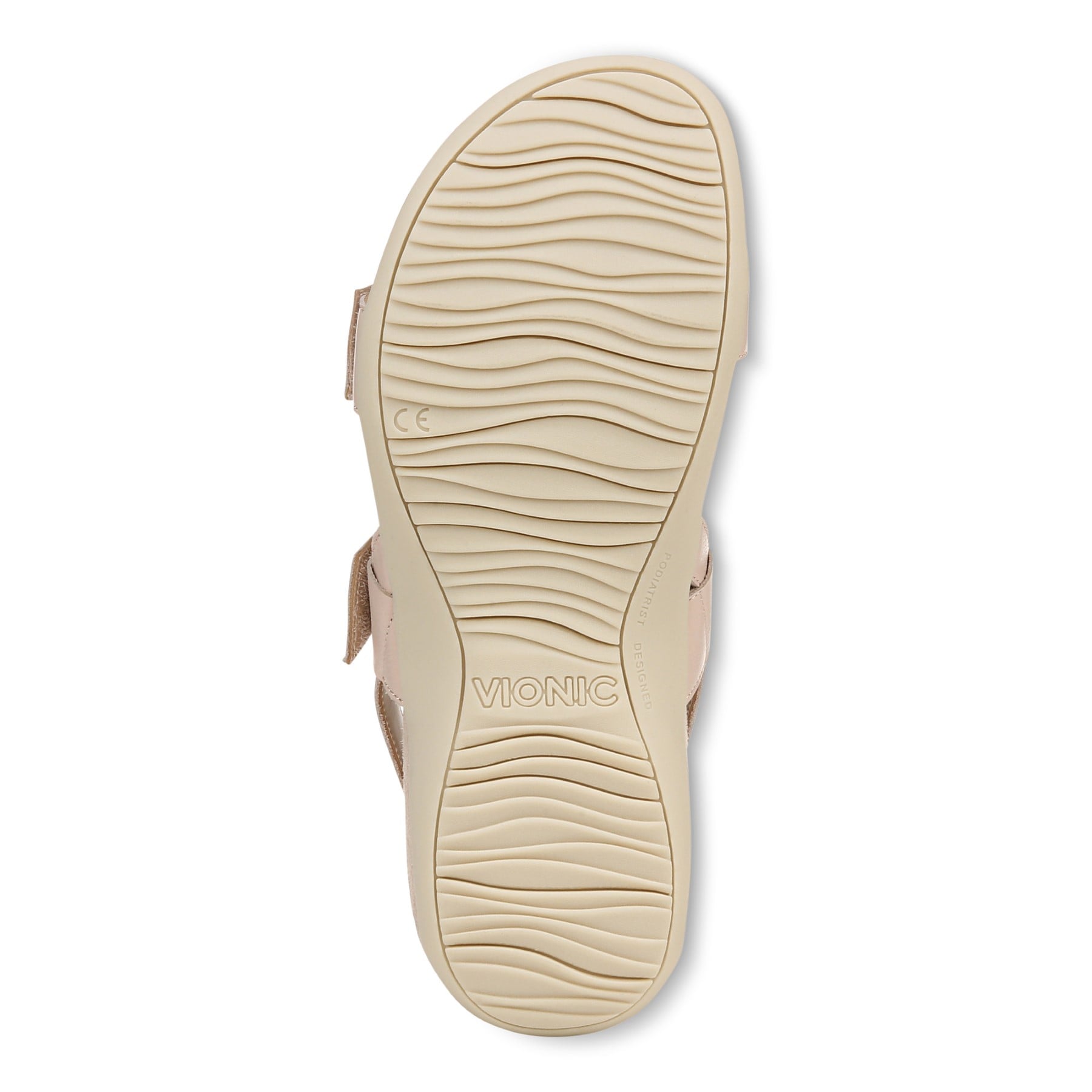 Vionic Reese Women's Slingback Sandal - Cameo Rose - Bottom