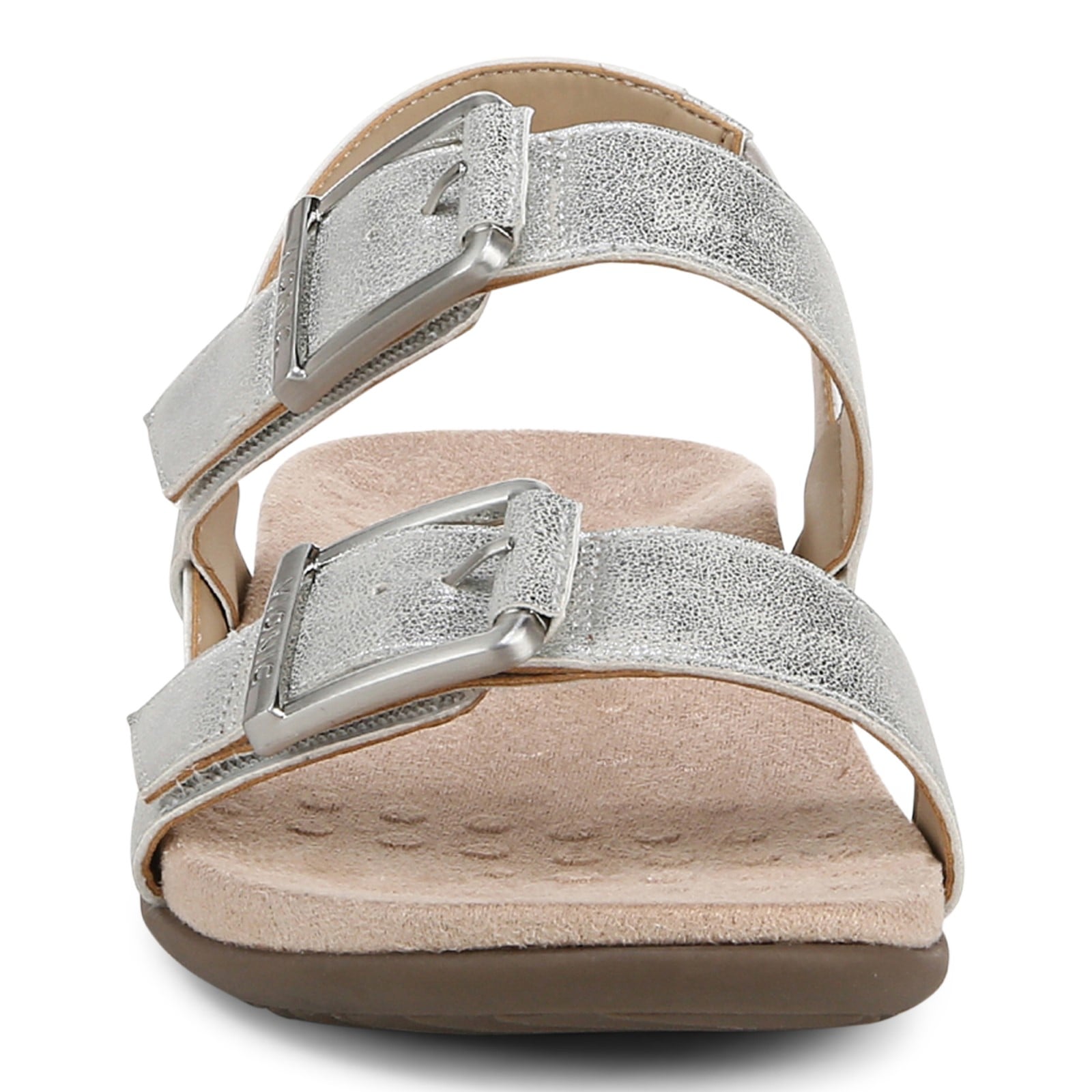 Vionic Reese womens Slingback Sandal - Silver - Front