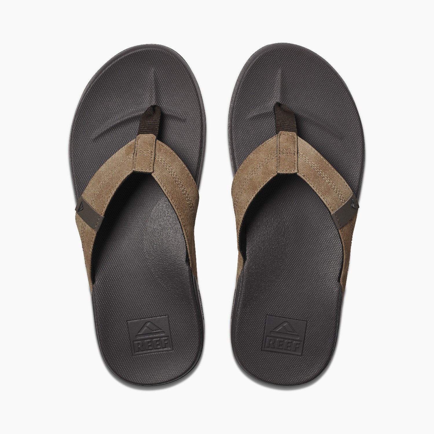 Reef Cushion Phantom Men's Sandals - Brown/tan - Top