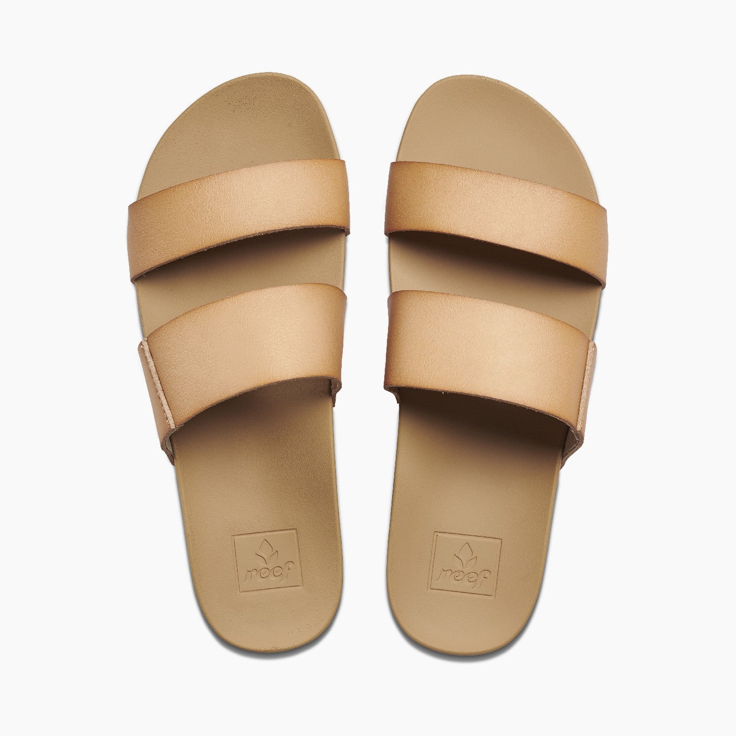 Reef Cushion Vista Women's Sandals - Natural - Top