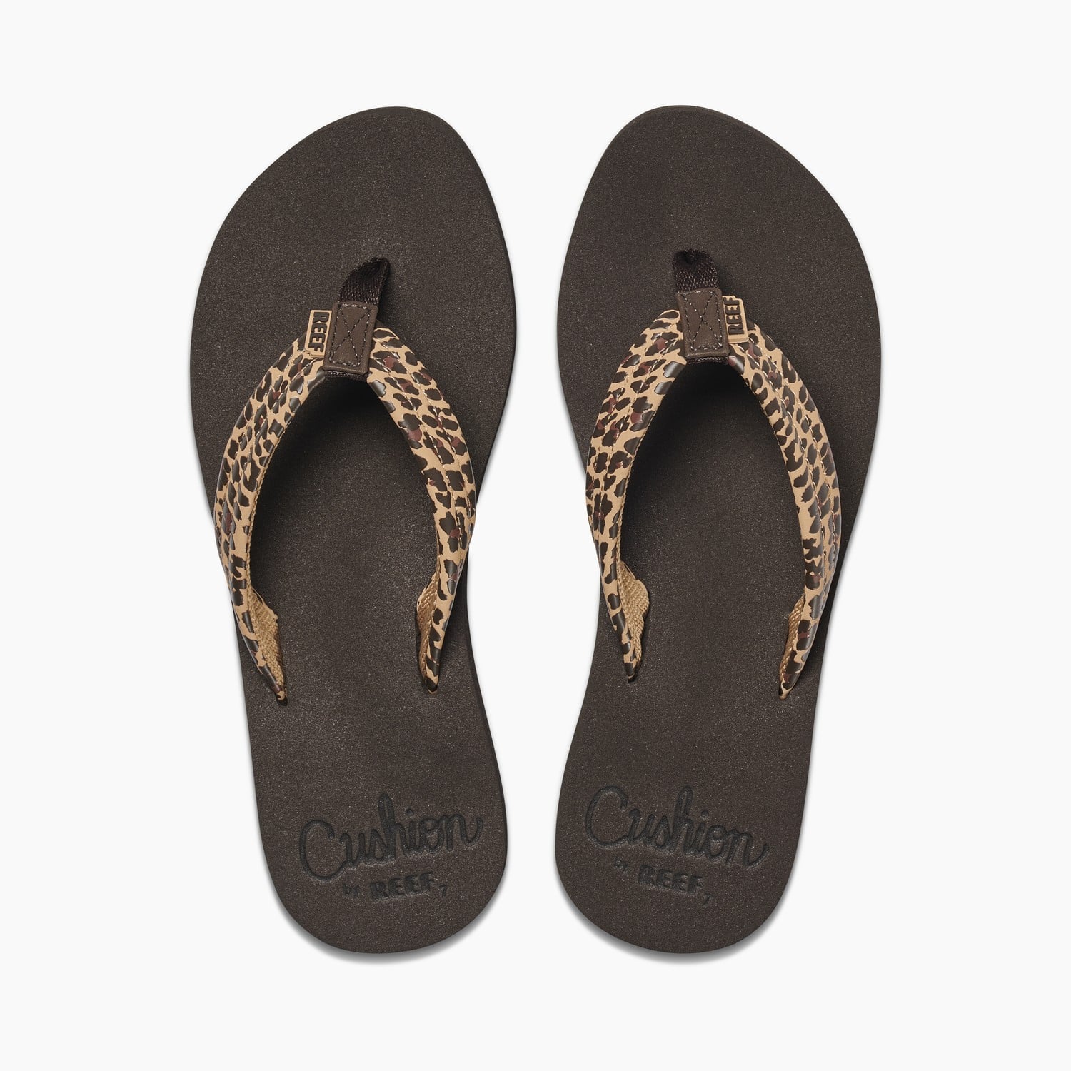 Reef Cushion Breeze Women's Sandals - Leopard - Top