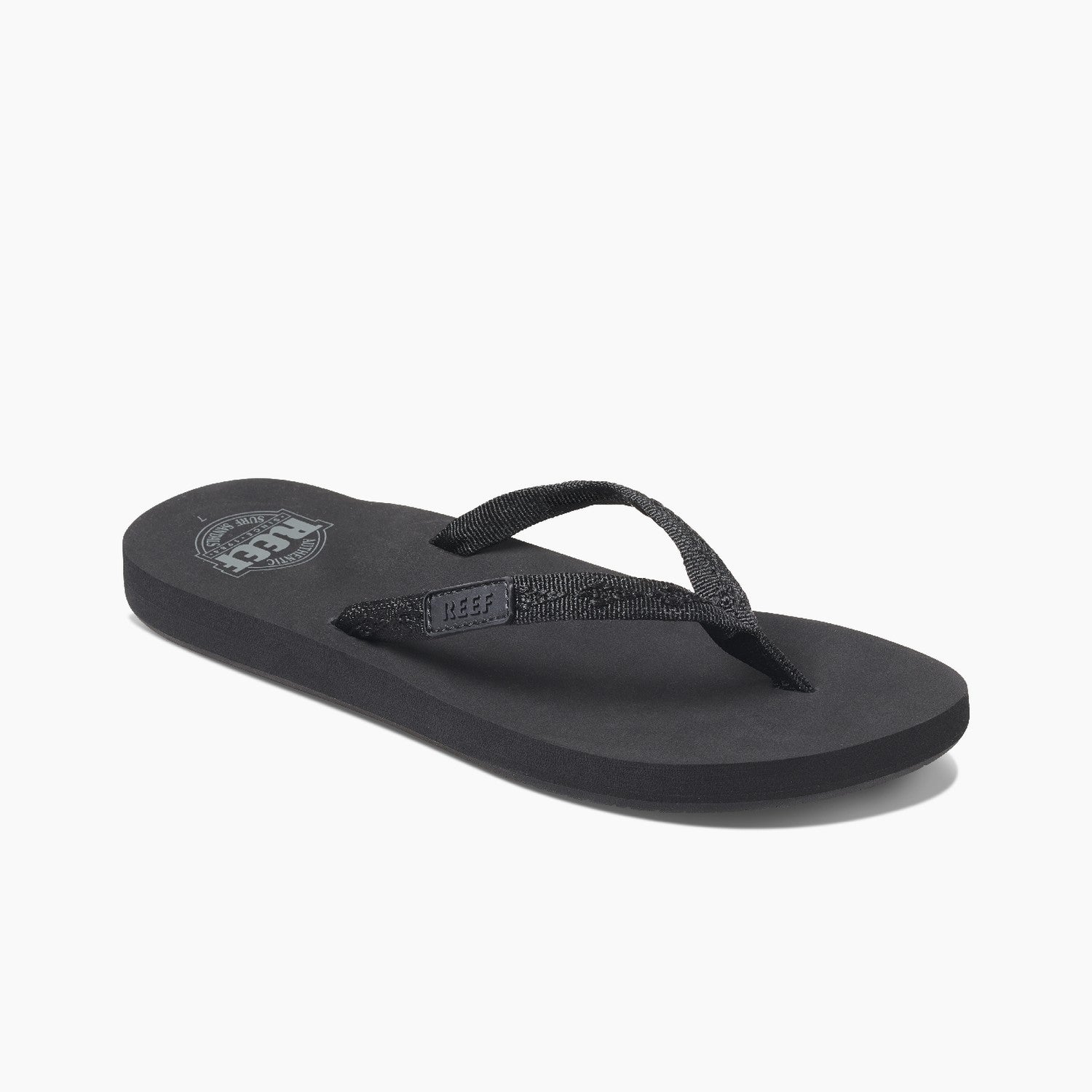 Reef Ginger Women's Sandals - Black/black - Side
