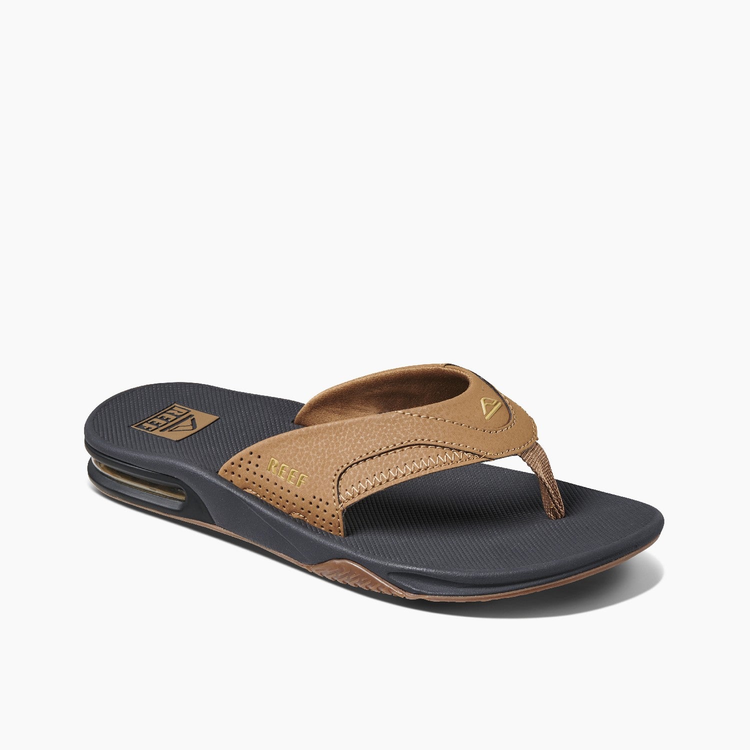Reef Fanning Men's Sandals - Grey Khaki - Angle