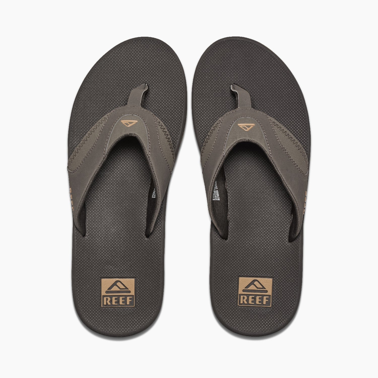 Reef Fanning Men's Sandals - Brown/gum - Top