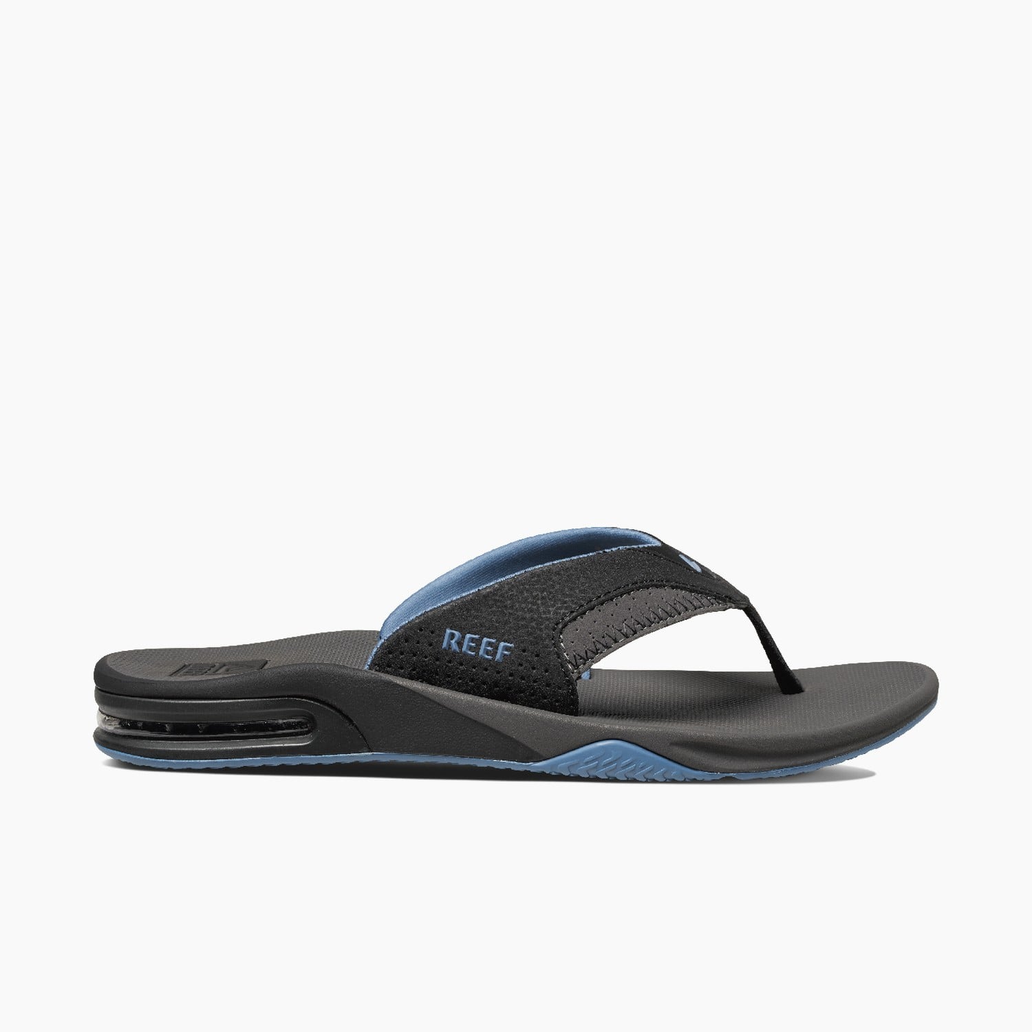 Reef Fanning Men's Sandals - Grey/light Blue - Angle