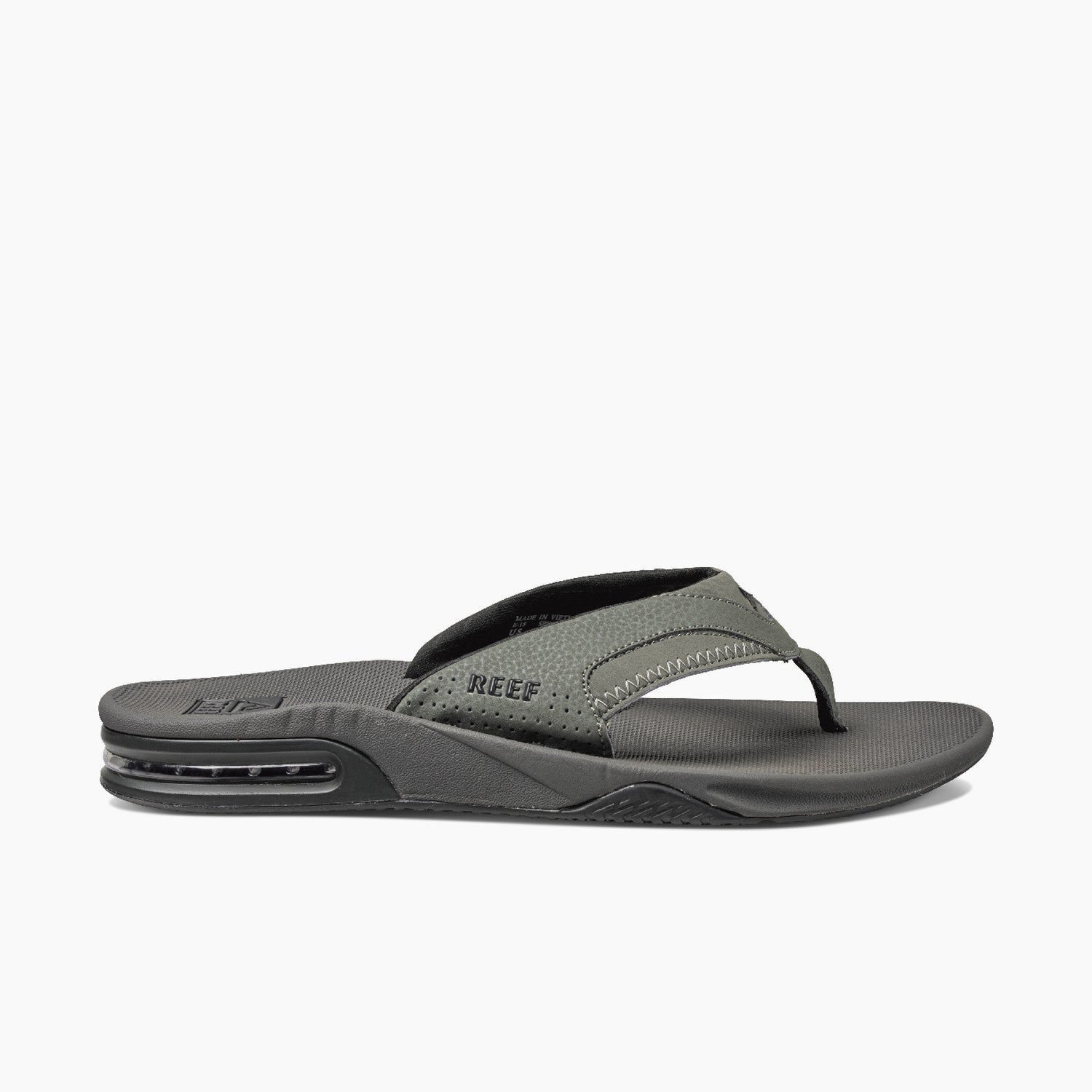 Reef Fanning Men's Sandals - Grey/black - Angle