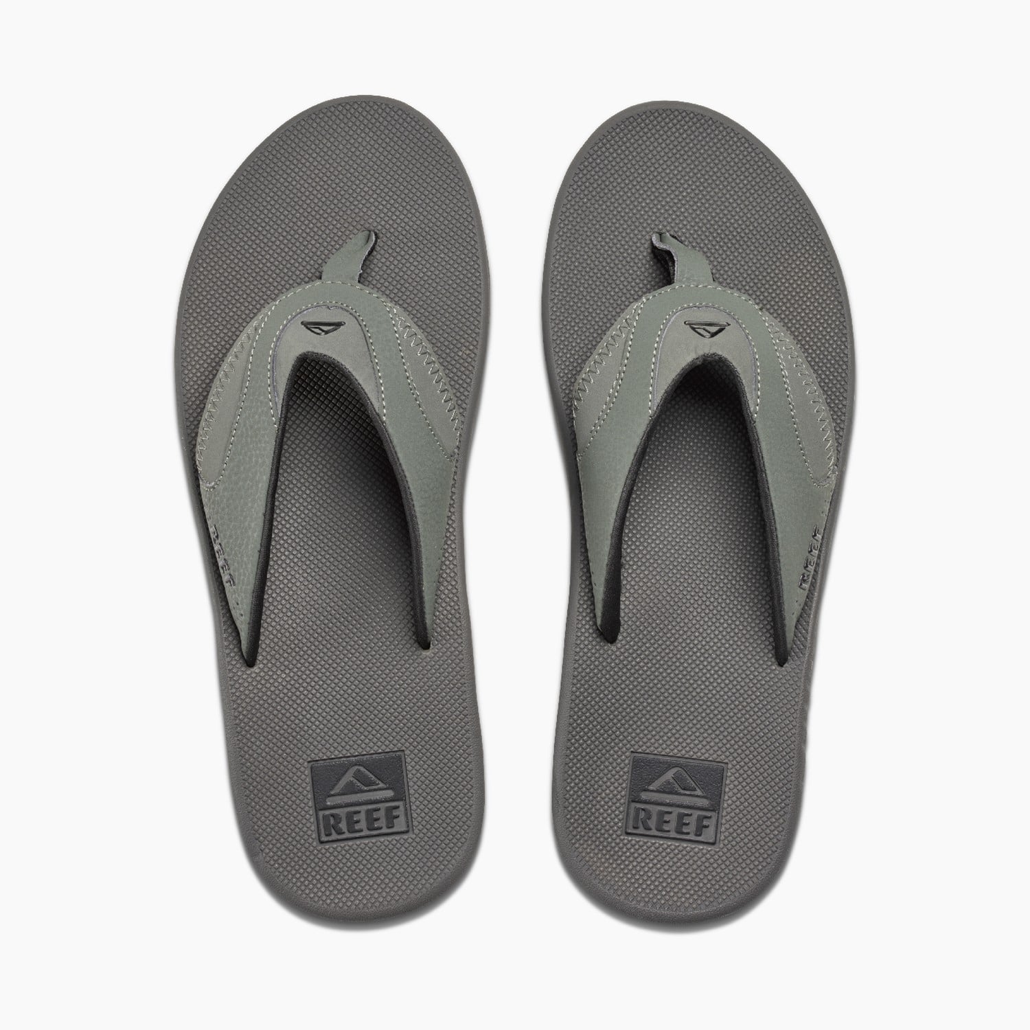 Reef Fanning Men's Sandals - Grey/black - Top