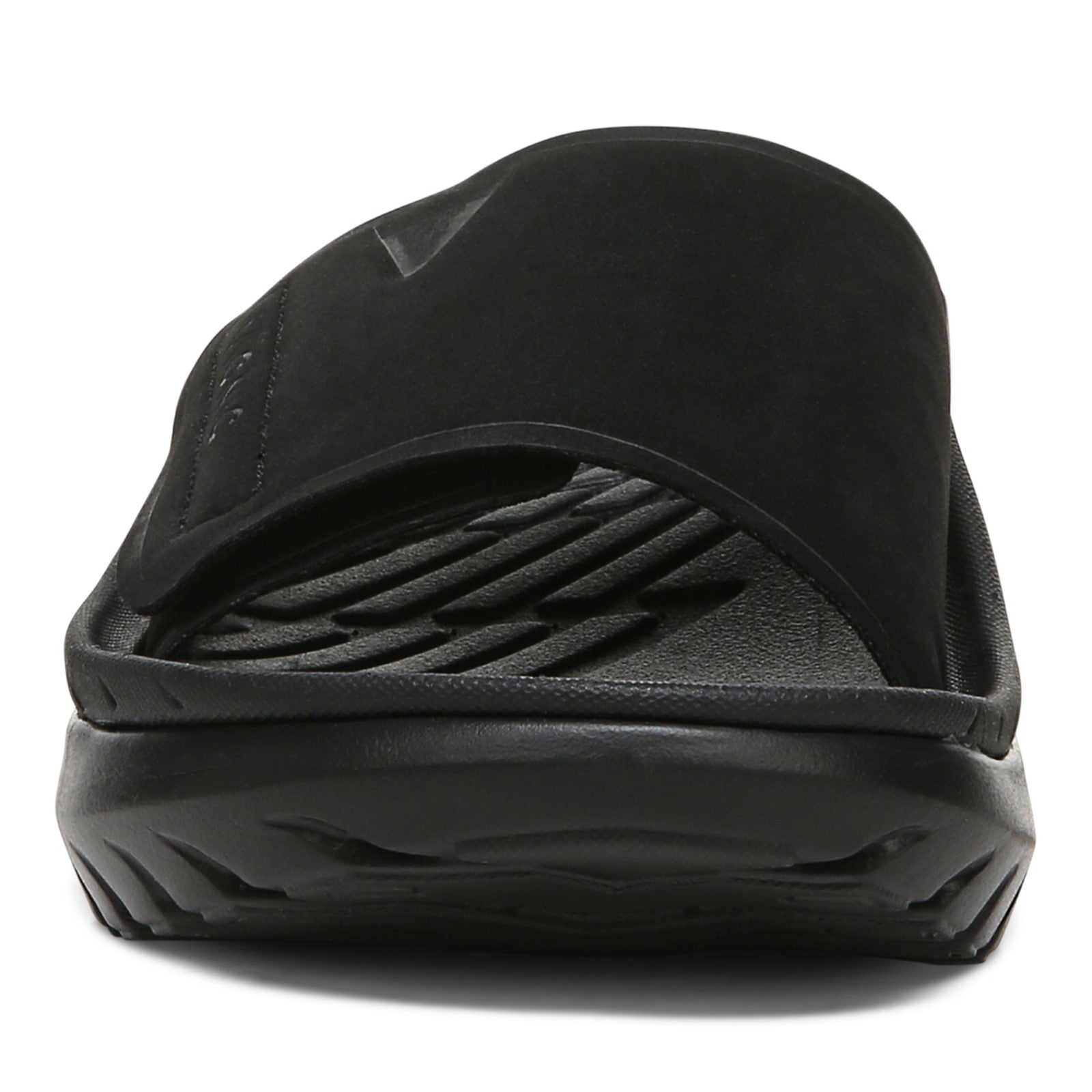 Vionic Rejuvenate Unisex Slide Sandals - Black - Front
