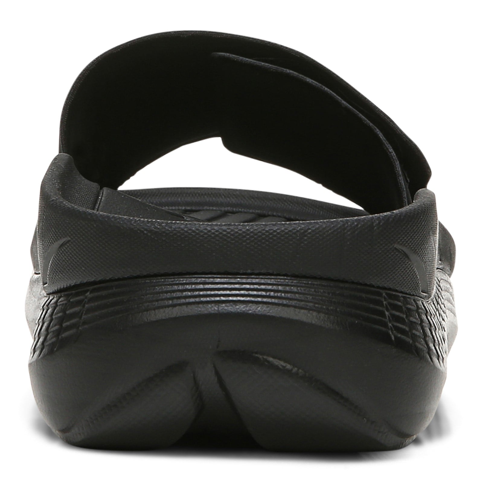 Vionic Rejuvenate Unisex Slide Sandals - Black - Back