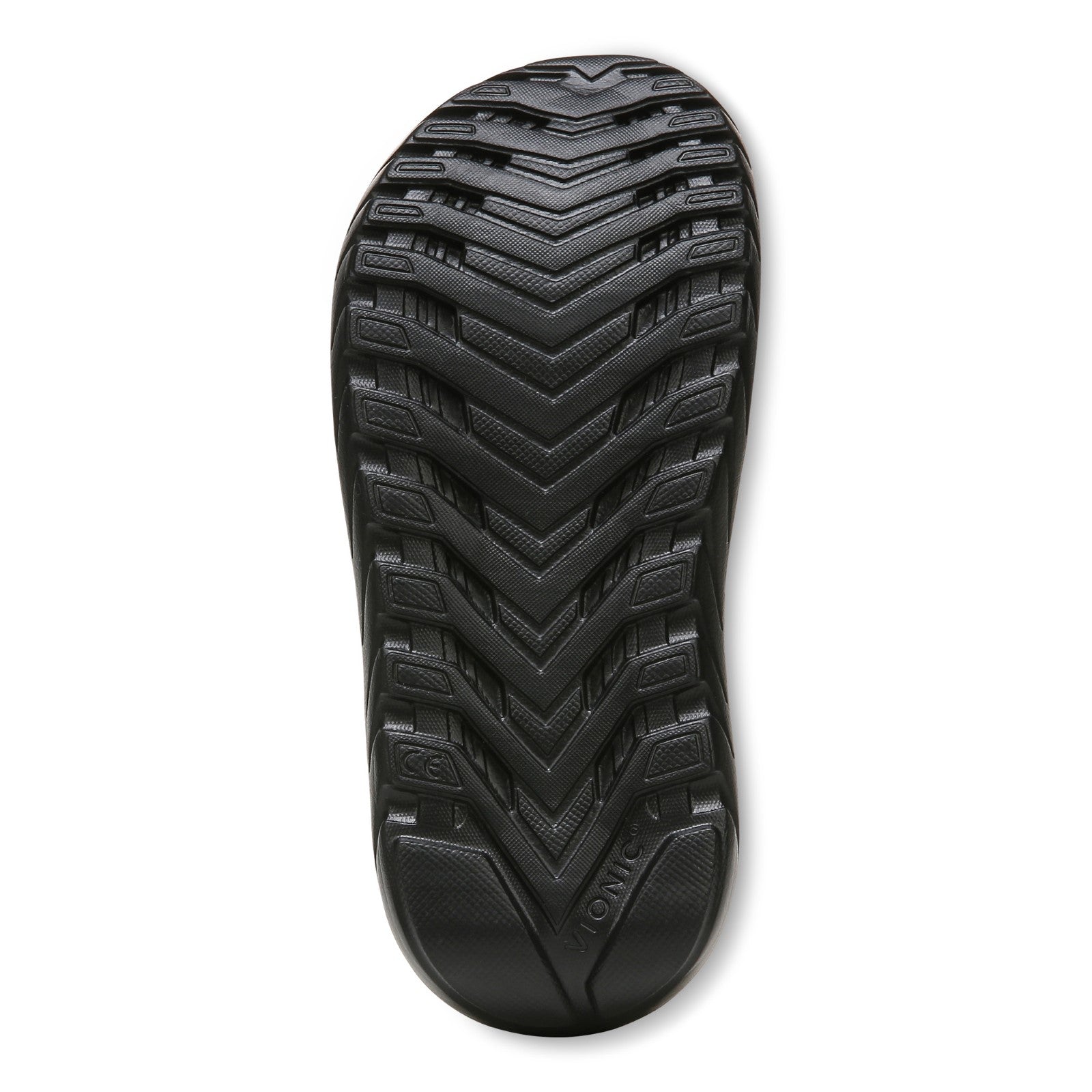 Vionic Rejuvenate Unisex Slide Sandals - Black - Bottom