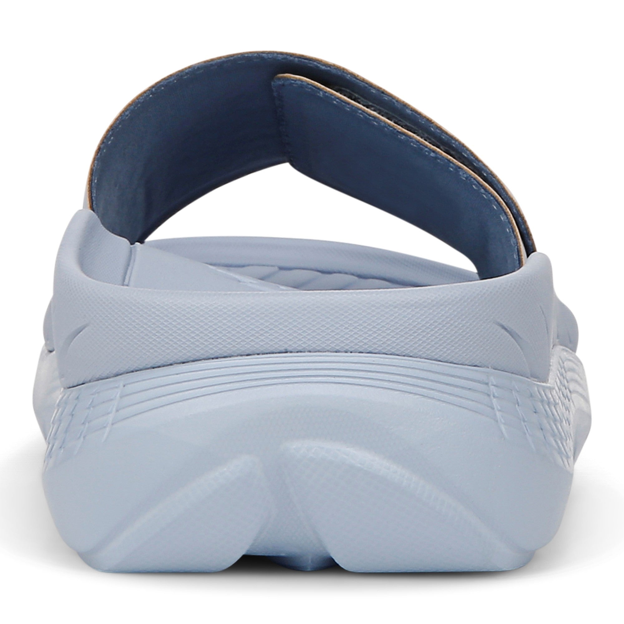 Vionic Rejuvenate Unisex Slide Recovery Sandals - Skyway Blue - Back
