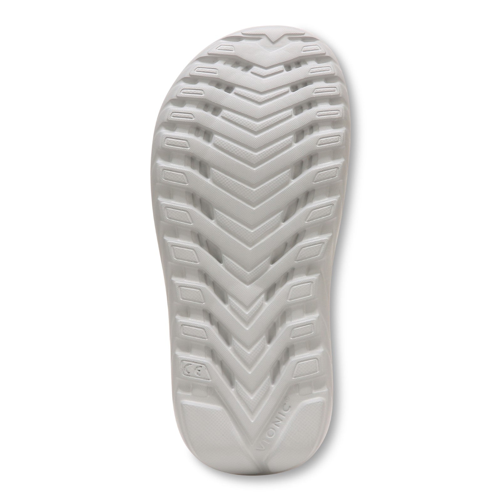 Vionic Rejuvenate Unisex Slide Recovery Sandals - Orange Peel - Bottom