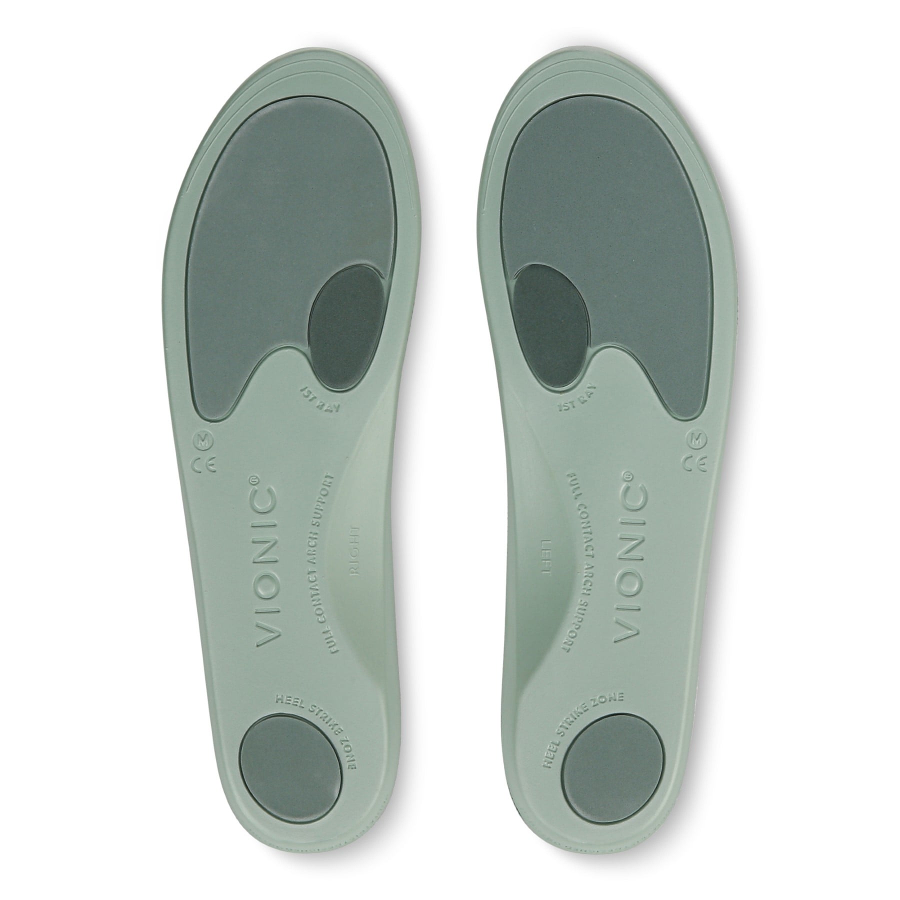 Vionic Relief Full-Length Orthotic Insoles - Unisex Comfort for Everyday - One Color - Back