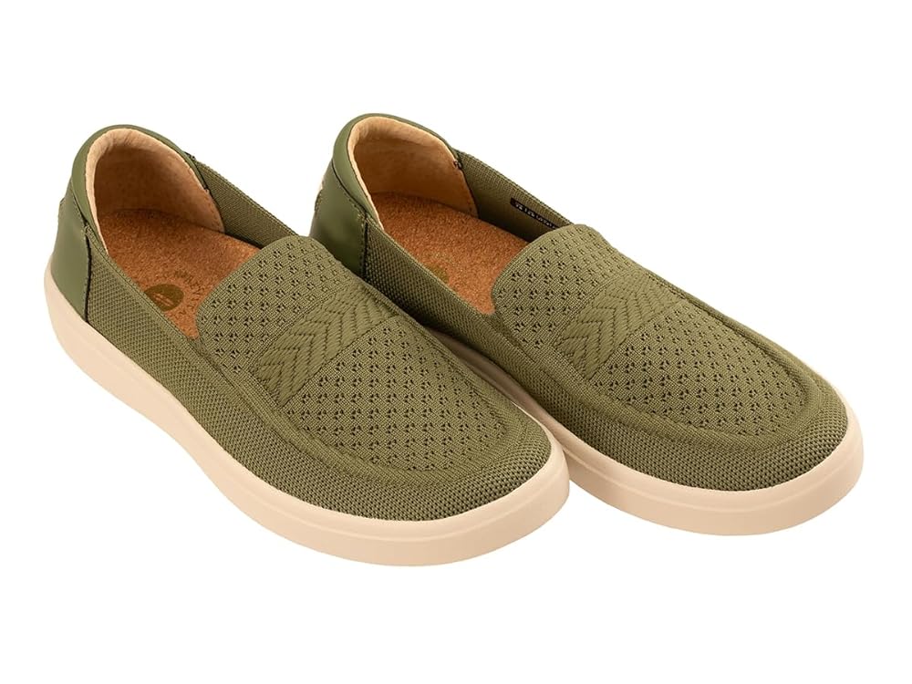 Revitalign Montauk Mesa Cushioned Orthotic Slip-On Women's Shoes - Olive