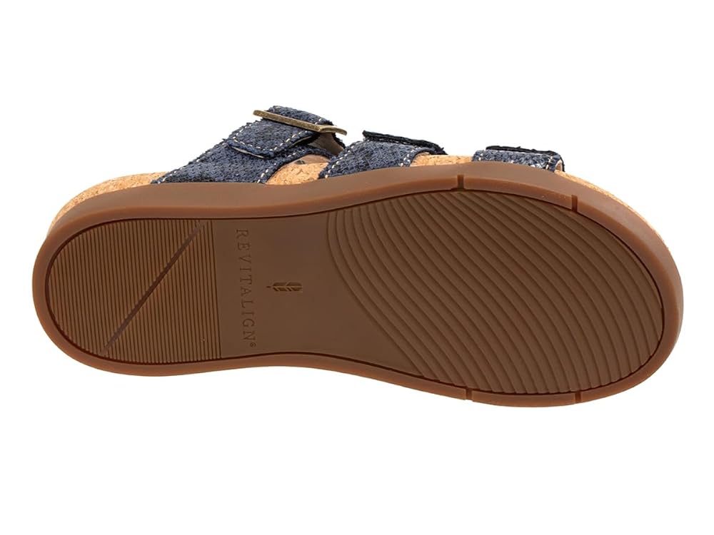 Revitalign Spring Slide Women's Sandals - Snake Navy