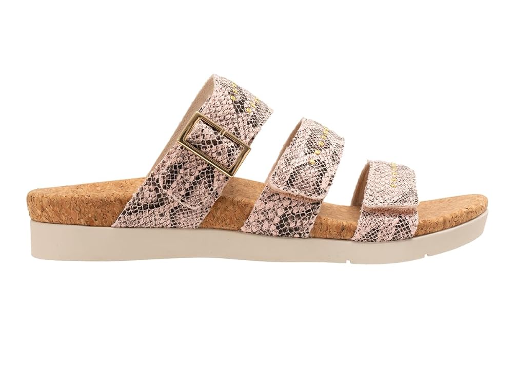 Revitalign Spring Slide Women's Sandals - Snake Pink