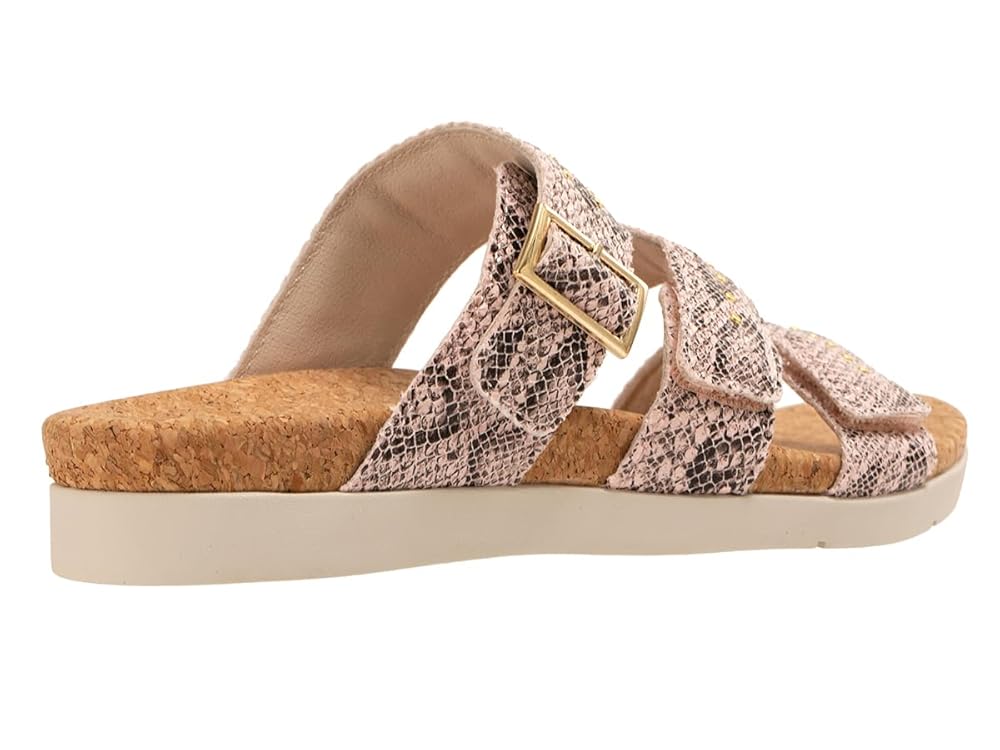 Revitalign Spring Slide Women's Sandals - Snake Pink