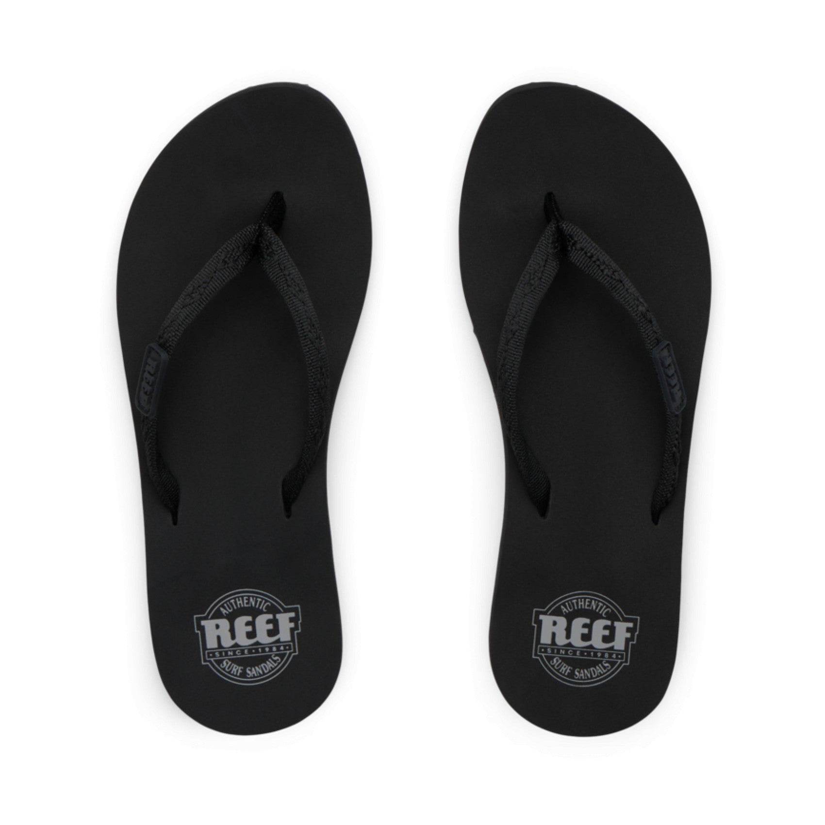 Reef Ginger - Black/Black - Top View - Black/Black
