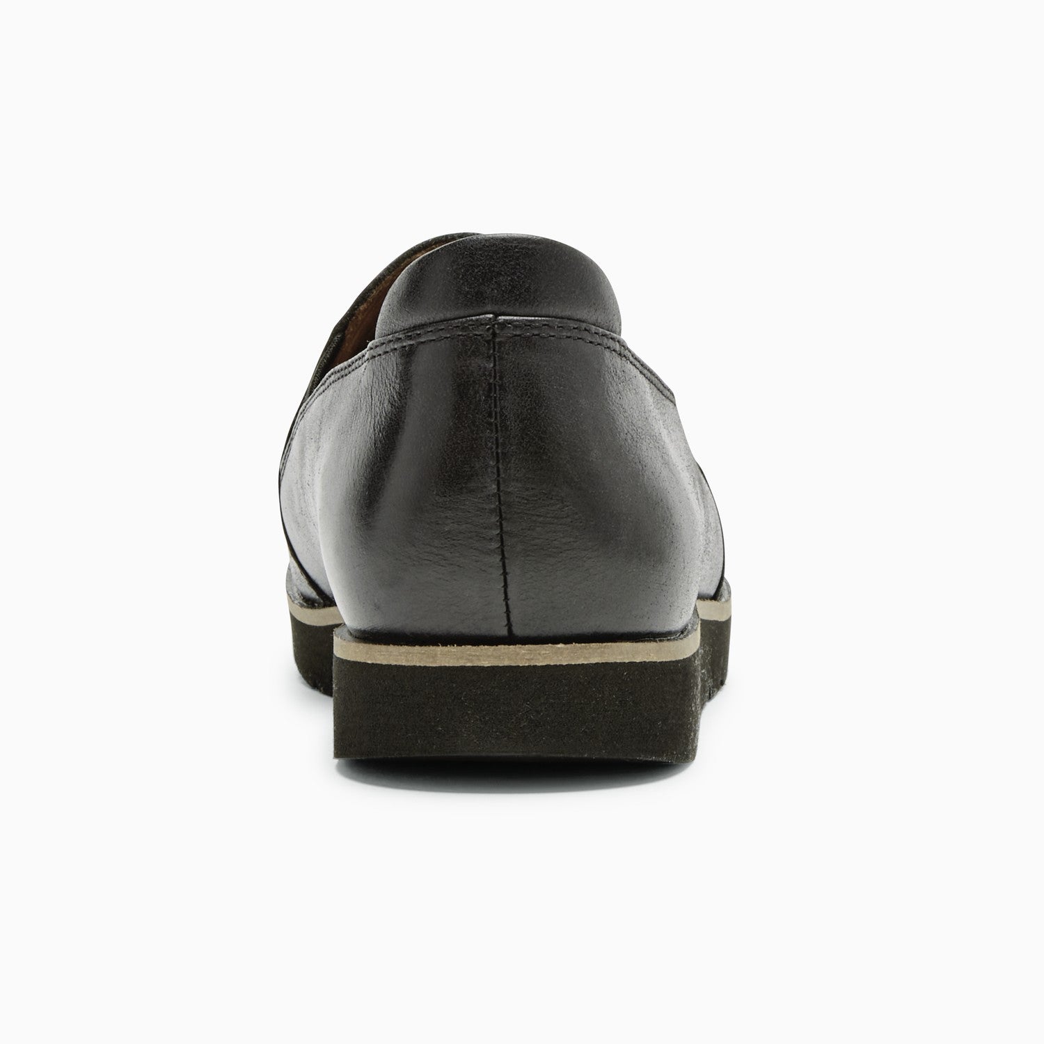 Cobb Hill Laci Twin-gore Women's Slip-on Comfort Shoe - Black Leather - Left Side