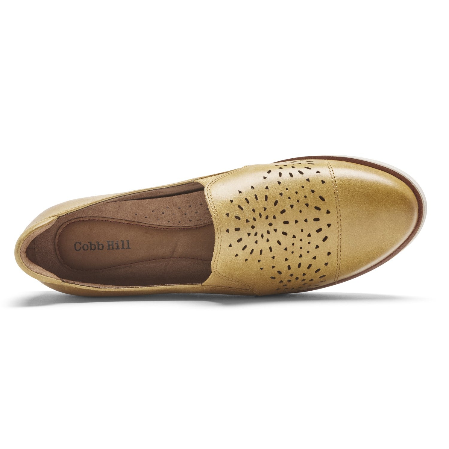 Cobb Hill Laci Twin-gore Women's Slip-on Comfort Shoe - Sunbeam Leather - Top