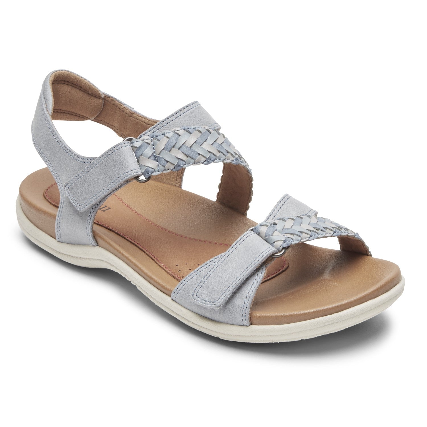 Cobb Hill Rubey Braided Women's Comfort Sandal in Blue Multi