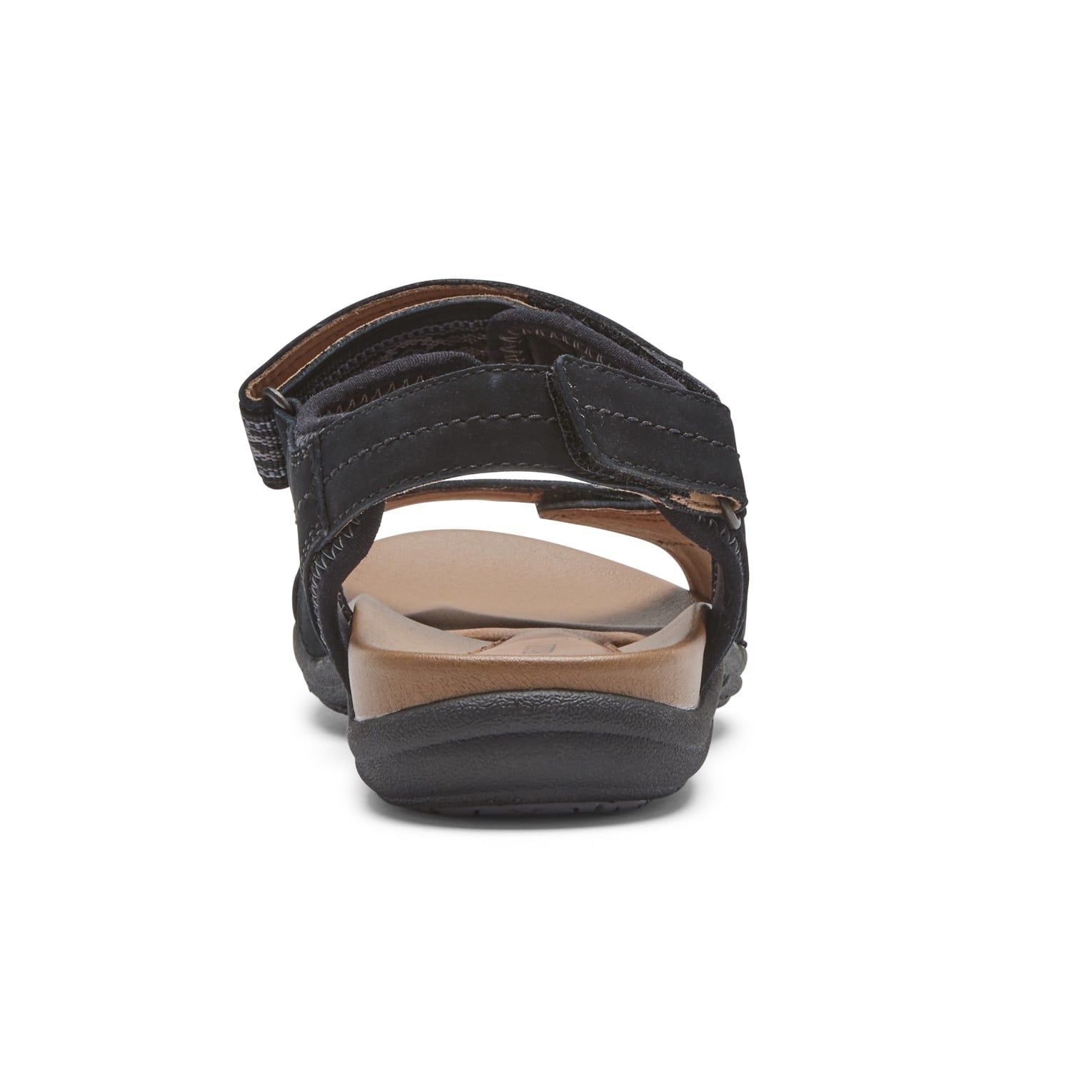 Cobb Hill Rubey Strap Women's Comfort Sandal - Black Nubuck - Left Side