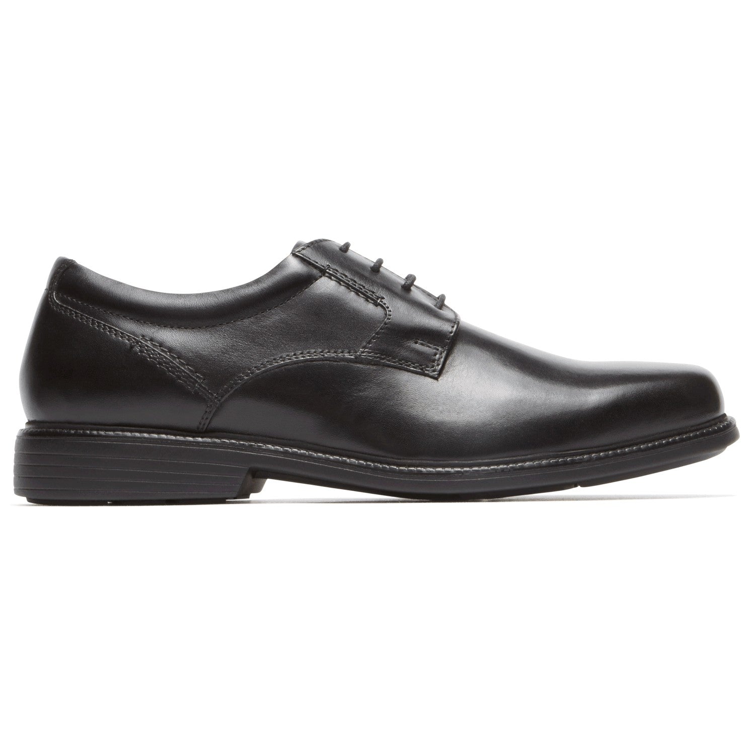Rockport Charles Road Plain Toe Oxford - Men's Dress Shoe - Black - Side