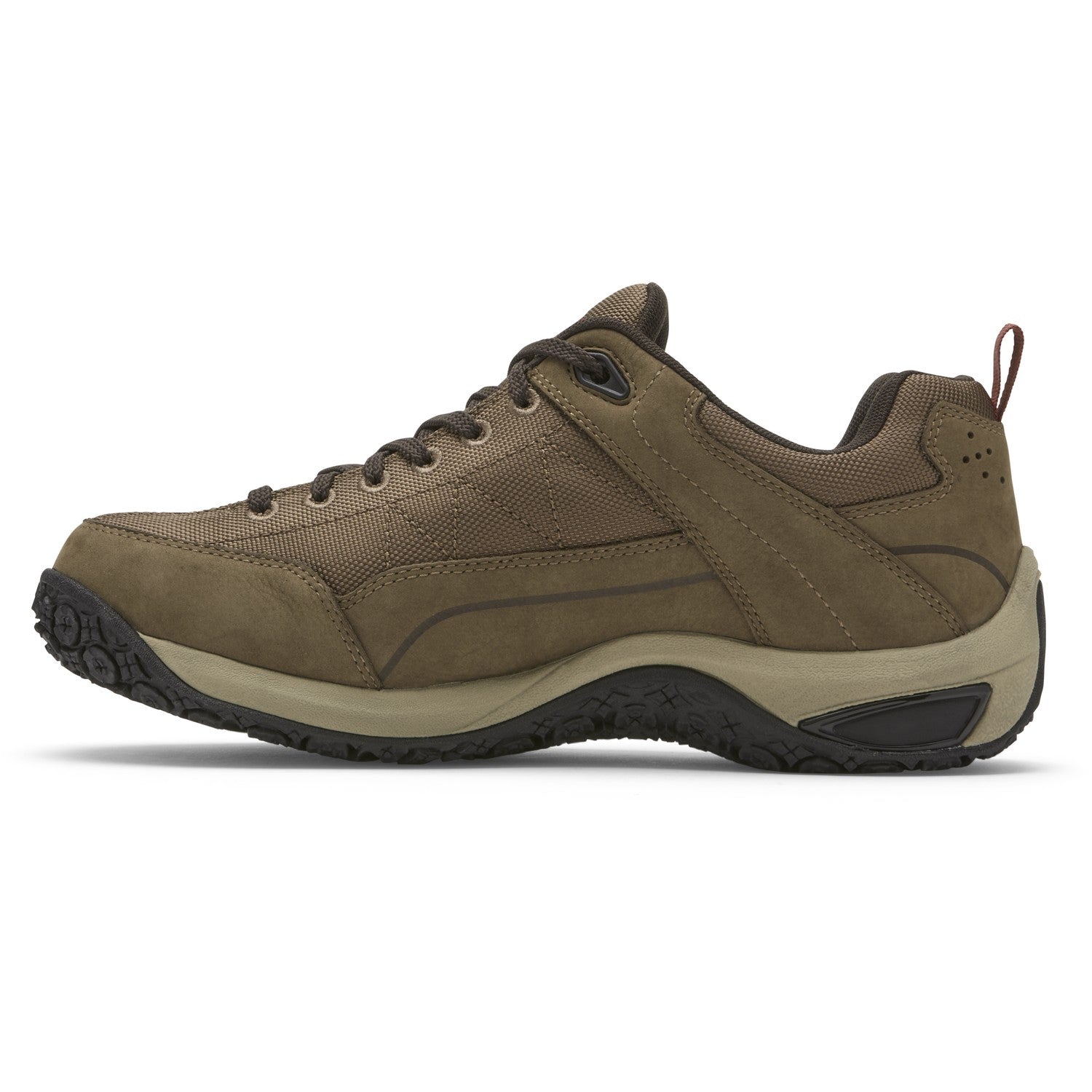 Dunham Cloud Plus Men's Waterproof Lace-up Shoe - Vicuna - Left Side