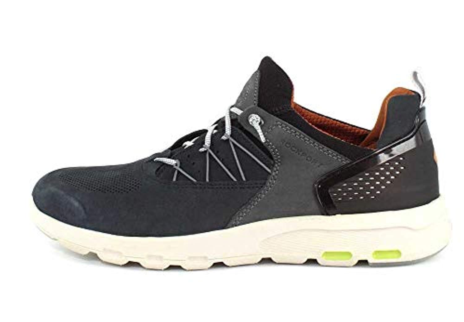 Rockport Let's Walk Men's Bungee Comfort Shoe - Blue Nubuck 