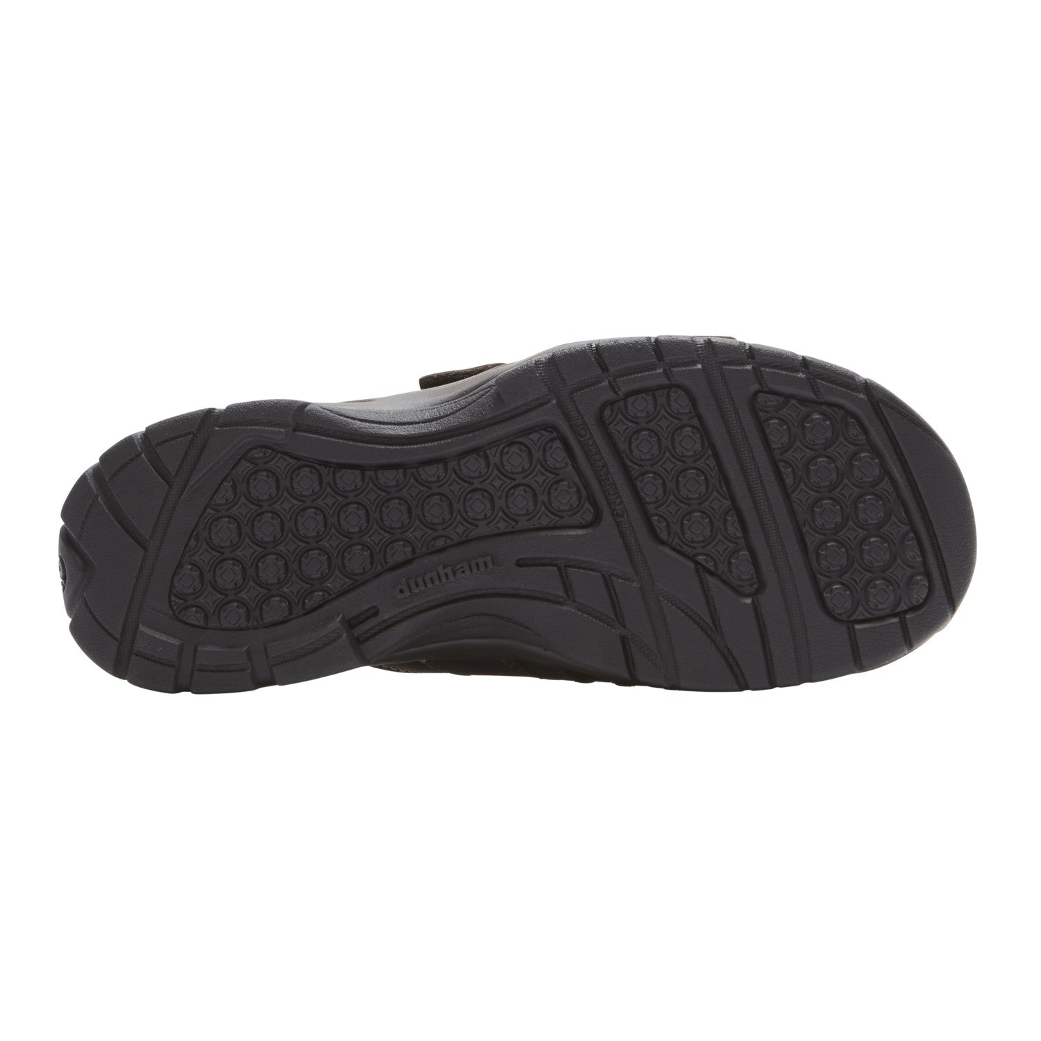 Dunham Newport Slide - Men's Sandal - Dark Brown - Sole