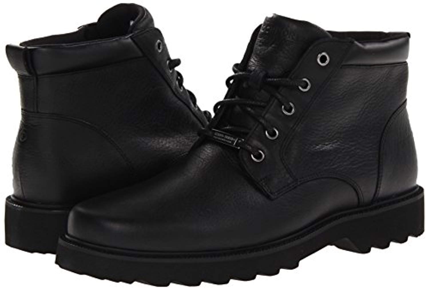 Rockport Northfield Plain Toe Men's Waterproof Boot - Black Waterproof