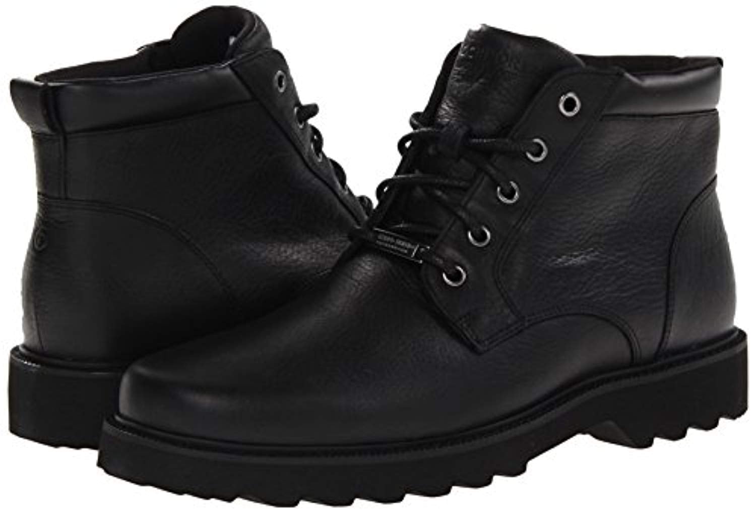 Rockport Northfield Plain Toe Men's Waterproof Boot - Black Waterproof