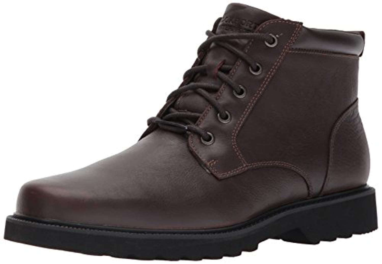 Rockport Northfield Plain Toe Men's Waterproof Boot - Chocolate Waterproof