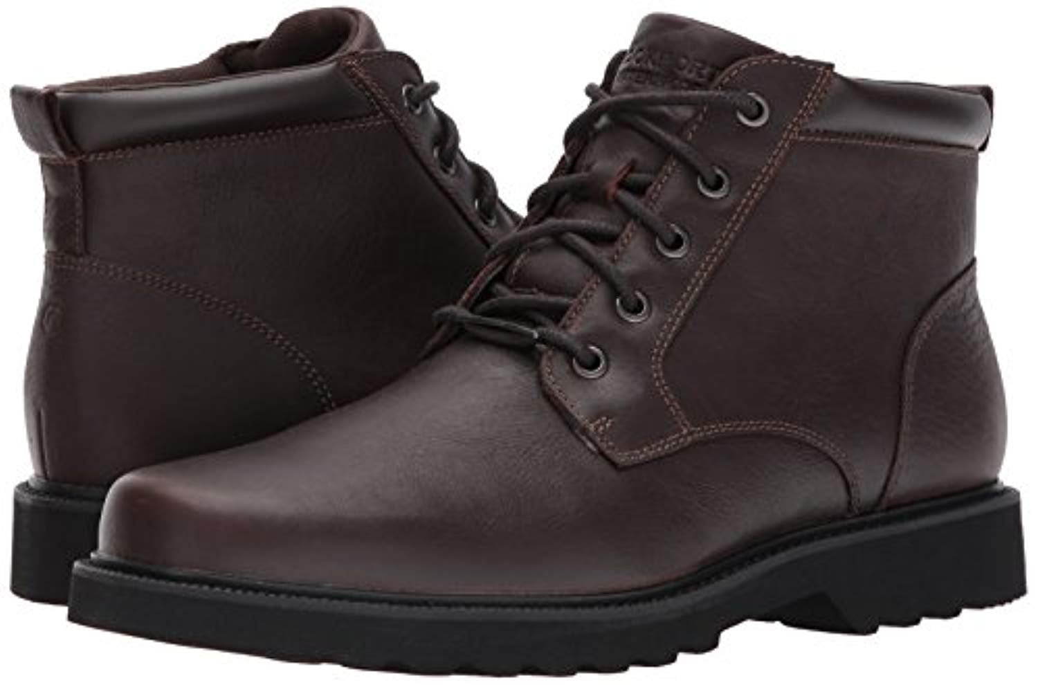 Rockport Northfield Plain Toe Men's Waterproof Boot - Chocolate Waterproof