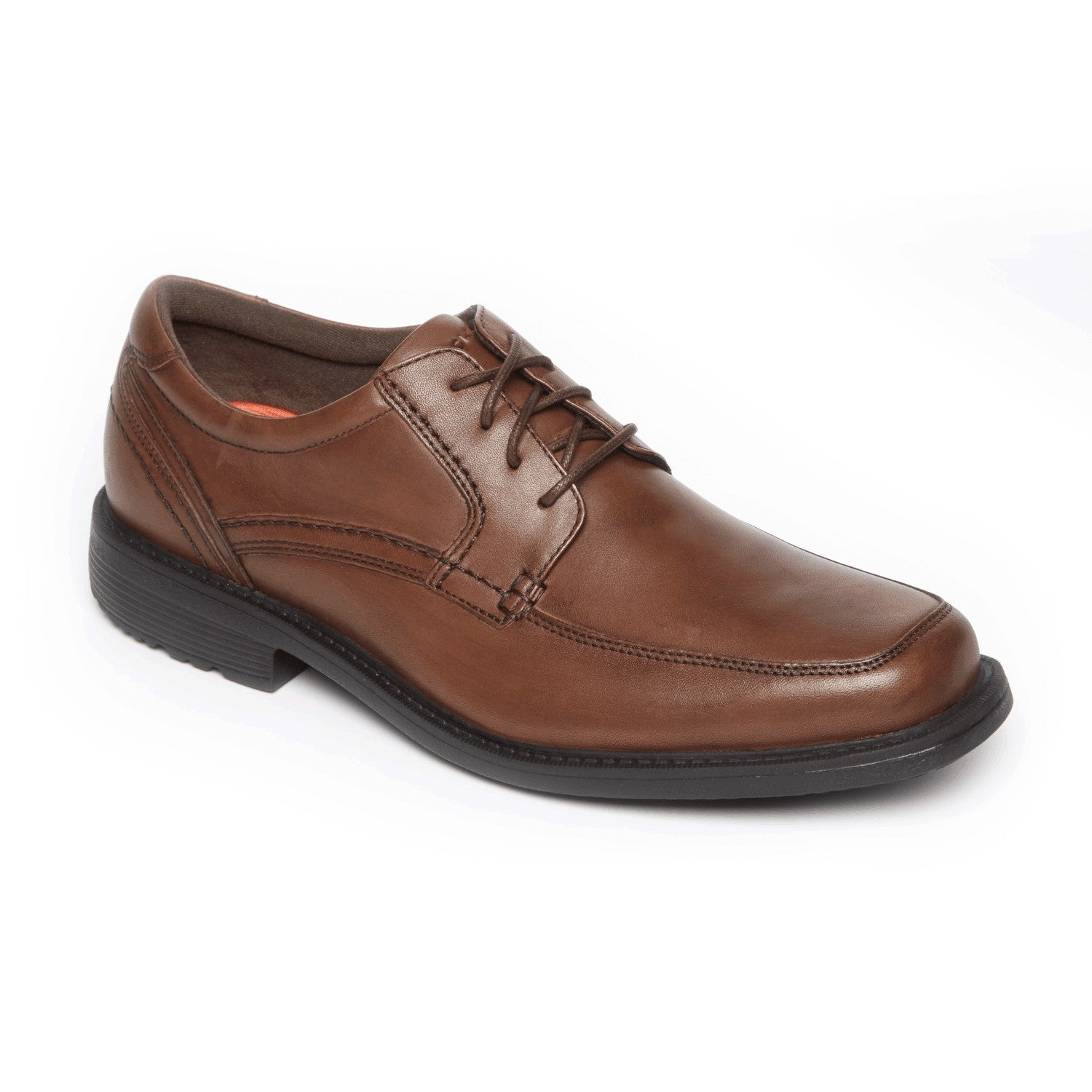 Rockport Style Leader 2 Apron Toe Men's Dress Shoe - Truffle Tan - Side