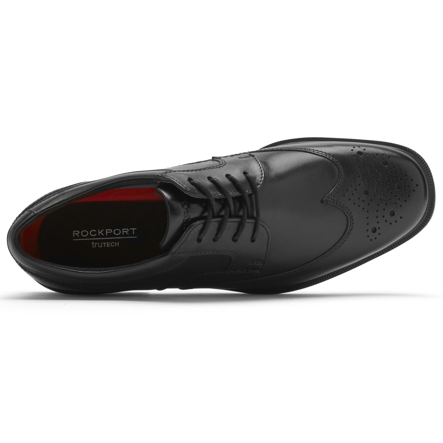 Rockport Taylor Waterproof Men's Wingtip Dress Shoe - Black - Top