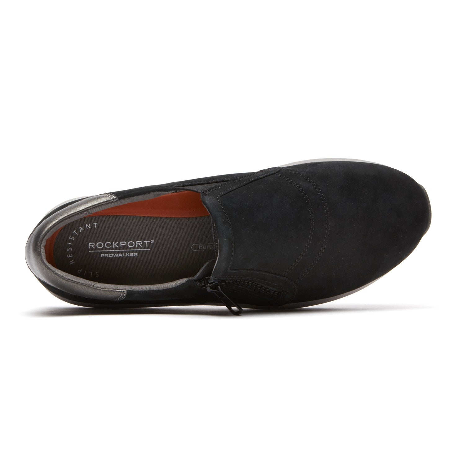 Rockport Trustride Prowalker Slip-on Women's Sneaker - Black - Top