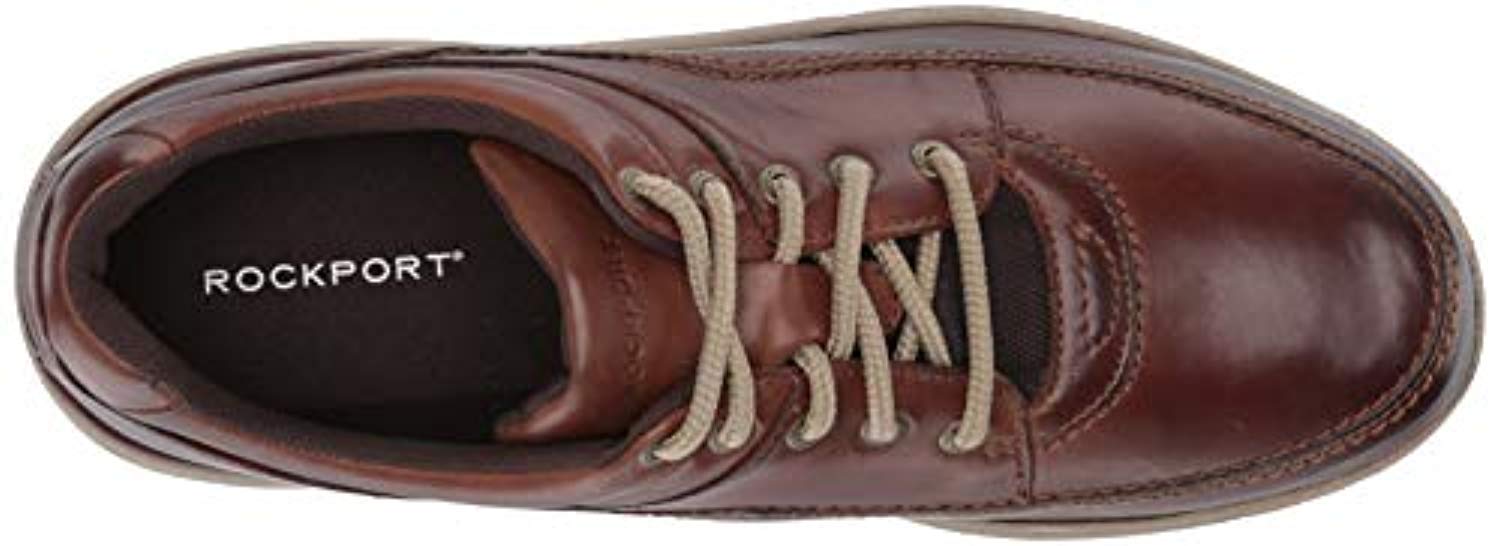 Rockport World Tour Classic - Men's Walking Shoe - Brown-Leather