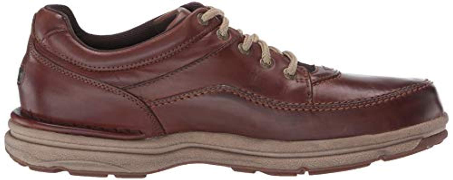 Rockport World Tour Classic - Men's Walking Shoe - Brown-Leather