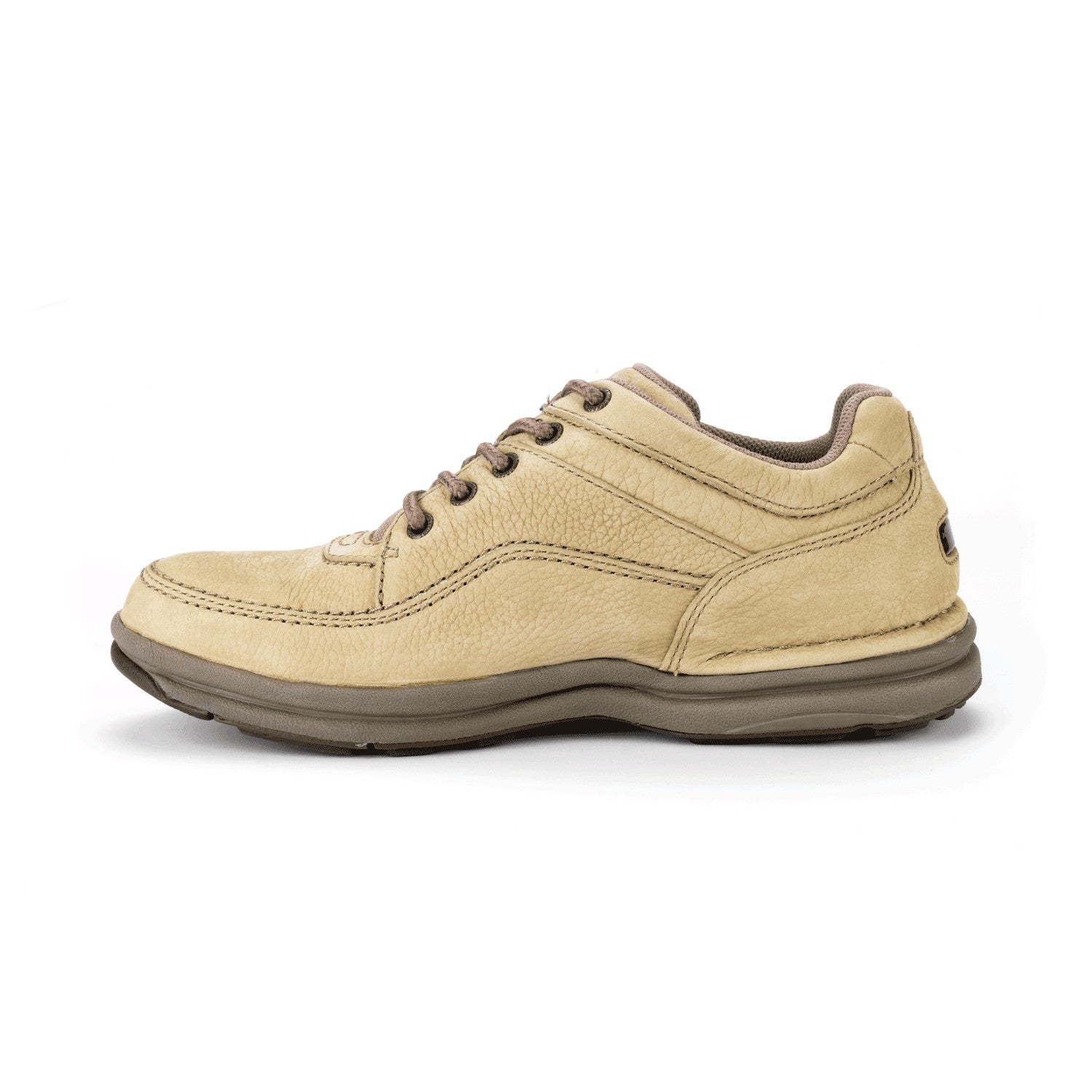 Rockport World Tour Classic - Men's Walking Shoe - Sand Nubuck - Left Side