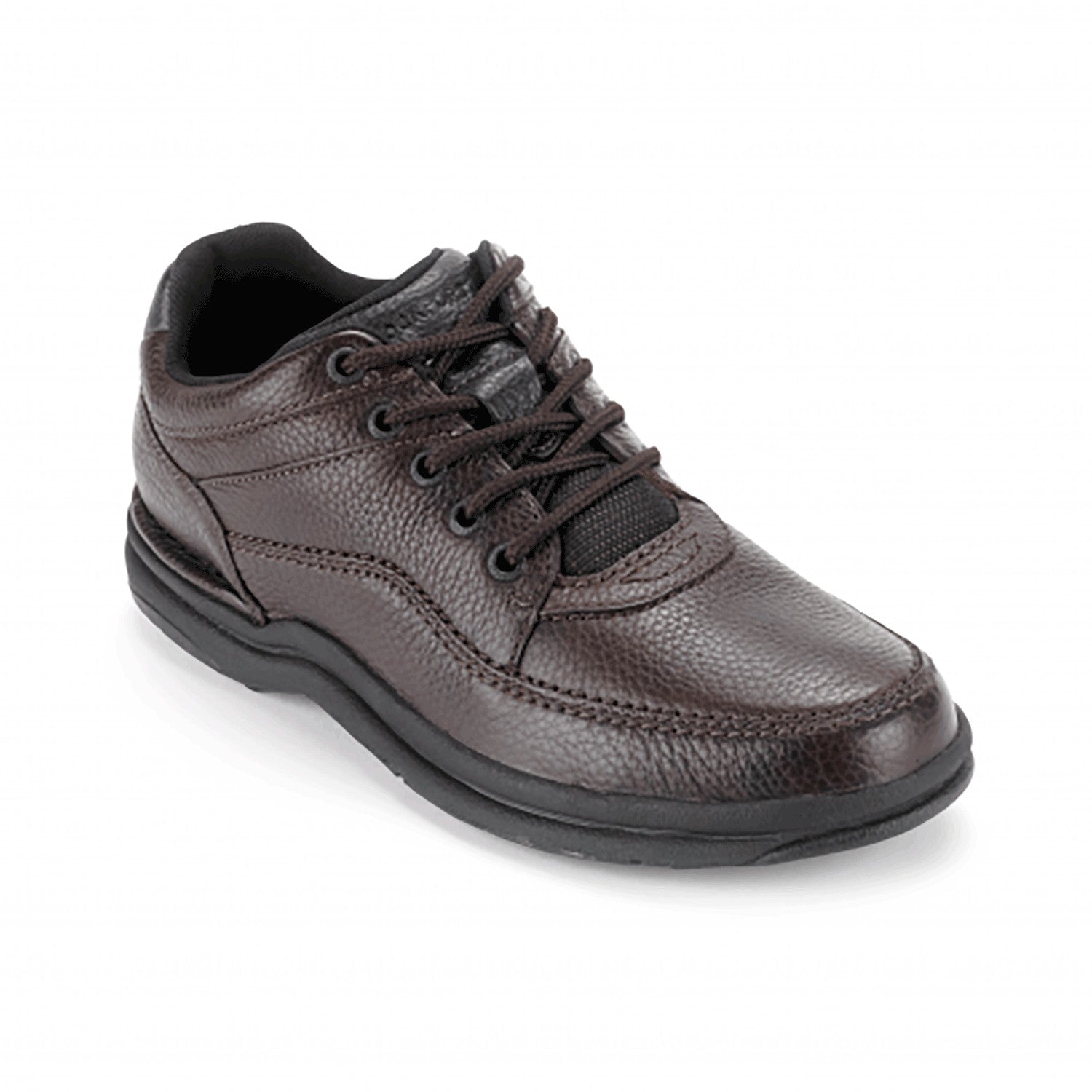Rockport World Tour Classic - Men's Walking Shoe - Brown Tumble - Angle