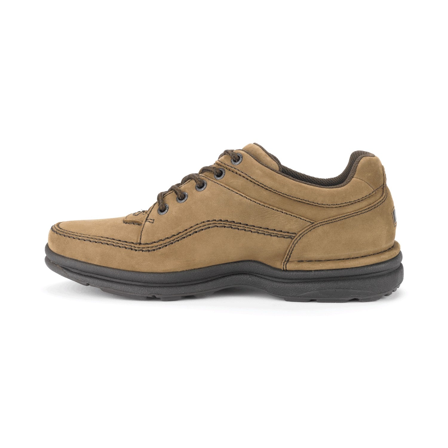 Rockport World Tour Classic - Men's Walking Shoe - Choc Nubuck - Left Side
