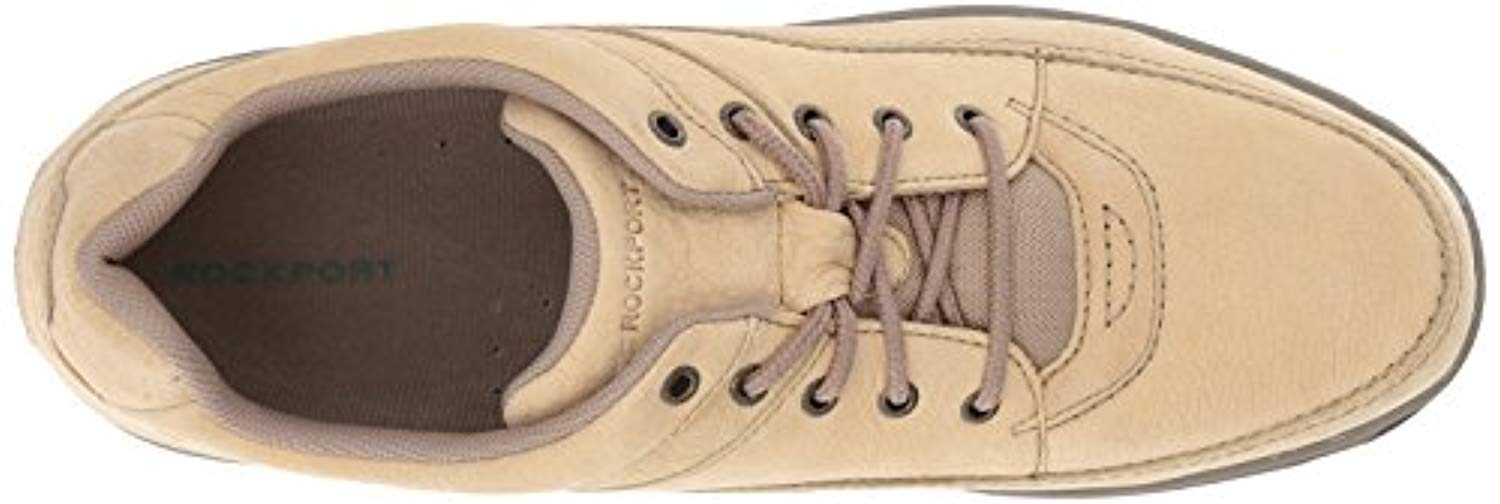 Rockport World Tour Classic - Men's Walking Shoe - Sand-Nubuck